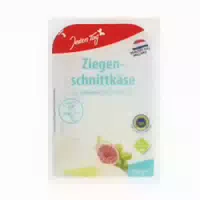 Jeden Tag Ziegenkäse in Scheiben