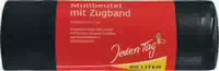 Jeden Tag Zugbandsäcke 60 Liter