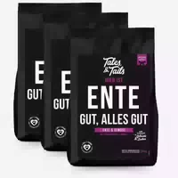 Tales & Tails Hier Ist Ente Gut, Alles Gut Softes Trockenfutter mit Ente