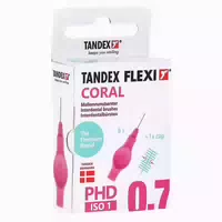 Tandex Flexi Interdentalb Phd 0 7 Iso 1 Coral 6 Stück