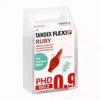 Tandex Flexi Interdentalbürste Ruby Red Phd0 9 Iso2