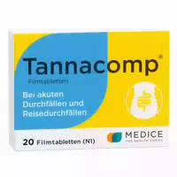 Tannalbin bei Durchfallerkrankungen 50 st Tabletten
