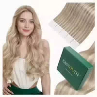 Tape Extensions Echthaar Blond Aschblond 1 4 #18p24 18 613 1 st