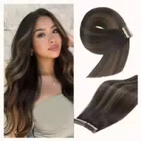 Tape Extensions Echthaar Remy Auburn 40cm 40g 30# 16inch 40c 1 st