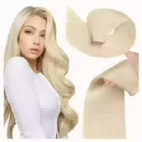 Tape Extensions Echthaar Remy Auburn Ginger 35cm 30# 14inch 1 st