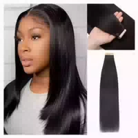 Tape Extensions Echthaar Tapein Yaki 1b# Yk 14zoll 35 5cm 40 1 st