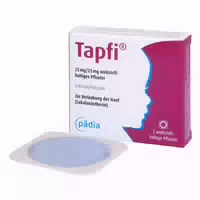 Tapfi 25 mg 25 mg Wirkstoffhaltiges Pflaster