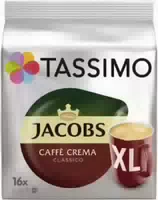 Tassimo Kapseln Jacobs Caffè Crema Classico Xl, 16 Kaffeekapseln