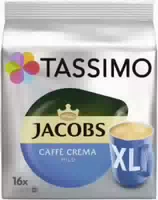Tassimo Kapseln Jacobs Caffè Crema Mild Xl Becher, 16 Kapseln