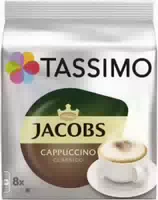 Tassimo Kapseln Jacobs Cappuccino Classico, 8 Kaffeekapseln