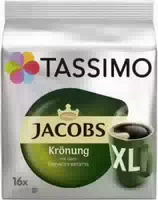 Tassimo Kapseln Jacobs Caffè Crema Mild Xl Becher, 16 Kapseln