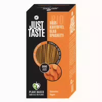 Just Taste Bio Süsskartoffel Glas Spaghetti 250 G