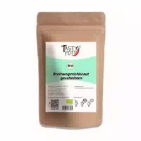 Tasty Pott Getrocknetes Breitwegerichkraut Geschnitten
