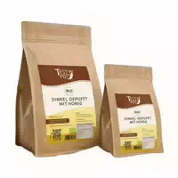 Tasty Pott Tast Pott Bio Dinkel Gepufft mit Honig 400g Beutel