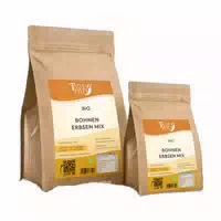 Tasty Pott Tasty Pott Bohnen Erbsen Mix, Geröstet und Gesalzen im Beutel