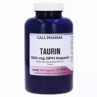 Gall Pharma Taurin 500 Mg Gph Kapseln