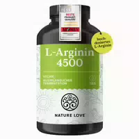 L Arginin Hcl 4500 365 Kapseln Nature Love 365 st