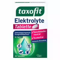 Taxofit Elektrolyte Tablette 20 st Tabletten