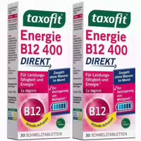 Taxofit Energie B12 400 Direkt 30 st Schmelztabletten