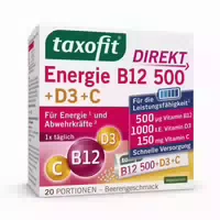 Taxofit Energie B12 500 D3 C Direkt