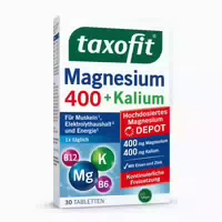 Taxofit Magnesium 400 Kalium Depot Tabletten 30 St