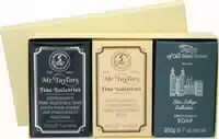 Taylor Of Old Bond Street Mixed Bath Soap Gift Box 3 X