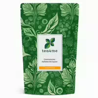 Tea4me Orientalischer Apfeltee Mit Ingwer Früchtetee Mit Ingwer Orange Geschmack