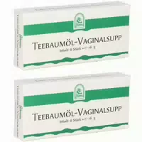Teebaumöl Vaginalsuppositorien