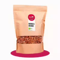 Teeverliebt Mango & Orange Bio Loser Früchtetee Großpackung I Tropisch Fruchtig Mit Mango & Orange | 1kg 1000 G