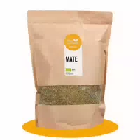Teeverliebt Mate Tee Bio Loser Kräutertee Großpackung I Belebender Bio Matetee aus Südamerika