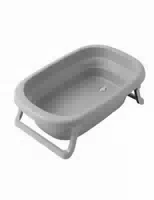 Faltbare Babybadewanne mit Ablaufstopfen