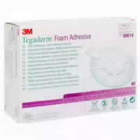 Tegaderm Foam Adhesive 6,9x7,6 cm Oval 9 10 st