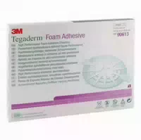 Tegaderm Foam Mit Kleberand 14,3x15,6 Cm Oval 90613