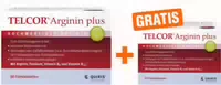 Telcor Arginin Plus Granulat 30 Beutel Gratis Telcor Arginin Plus 20 Filmtabletten