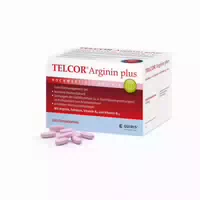 Telcor Arginin Plus B Vitamine zur Unterstützung bei Leichtem Bluthochdruck Durchblutungsstörungen