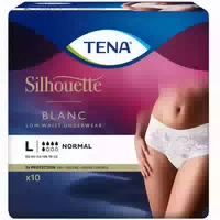 Tena Silhouette Normal Blanc L Inkontinenz Pants