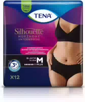 Tena Silhouette Plus Black m Inkontinenz Pants 2x12 st