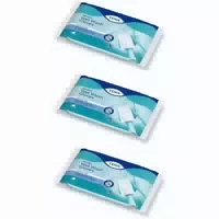 Tena Wet Wash Glove Parfümfrei 15x23 cm Blau