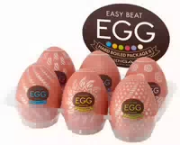 Tenga Egg Hard Boiled Package Ii 6 Tlg Egg Masturbatoren