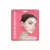 Tenzero Collagen Mask Pack 3pcs Rose Peptide