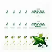 Tenzero Green Tea Sheet Mask 1 Set 10pc