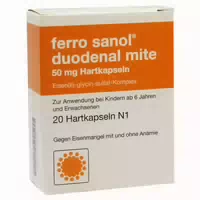 Ferro Sanol Duodenal Mite 50 mg Magensaf 20 st