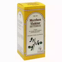 Myrrhentinktur Hetterich 50 Ml Tinktur