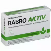 Rabro Aktiv Kautabletten 45 st