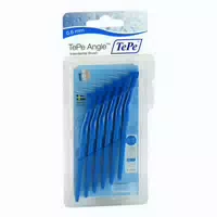 Tepe Angle Interdentalbürste 0,6mm Blau 6 St Zahnbürste