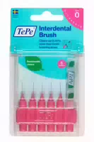 Tepe Interdentalbürste 0,4mm Pink 6 st Zahnbürste