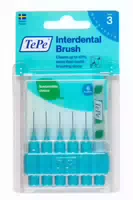 Tepe Interdentalbürsten 0,6 Mm Blau