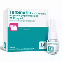 Terbinafin 1 A Pharmaâ Nagellack Gegen Nagelpilz 78,22 Mg Ml