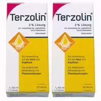 Terzolin 2% Lösung Gegen Schuppen Und Juckreiz; Bekämpft Den Schuppenpilz Auf Der Kopfhaut Ab Der Ersten Haarwäsche