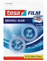 Tesa Film Kristallklar 2er Pack